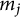 m Subscript j