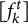 left bracket f Subscript k Superscript t Baseline right bracket