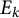 upper E Subscript k