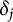 delta Subscript j