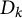 upper D Subscript k