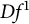 upper D f Superscript 1