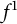 f Superscript 1