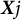 bold italic upper X j