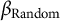 beta Subscript Random