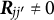 bold italic upper R Subscript j j prime Baseline not equals bold 0