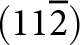 left parenthesis 112 quotation dash right parenthesis