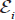 script upper E Subscript i