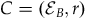 upper C equals left parenthesis script upper E Subscript upper B Baseline comma r right parenthesis