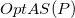 upper O p t upper A upper S left parenthesis upper P right parenthesis