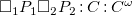 white medium square 1 upper P 1 white medium square 2 upper P 2 colon upper C colon upper C Superscript omega