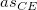 a s Subscript upper C upper E