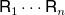 sans serif upper R 1 midline horizontal ellipsis sans serif upper R Subscript n Baseline