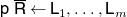 sans serif p sans serif upper R overbar left arrow sans serif upper L 1 comma ellipsis comma sans serif upper L Subscript m Baseline