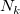 upper N Subscript k