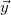 ModifyingAbove y With right arrow
