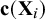 bold c left parenthesis bold upper X Subscript i Baseline right parenthesis