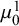 mu 0 Superscript 1