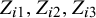upper Z Subscript i Baseline 1 Baseline comma upper Z Subscript i Baseline 2 Baseline comma upper Z Subscript i Baseline 3 Baseline