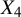 upper X 4