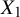 upper X 1