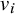 v Subscript i