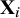 bold upper X Subscript i