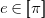 e element of left bracket left bracket pi right bracket right bracket