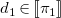 d 1 element of left bracket left bracket pi 1 right bracket right bracket