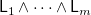 sans serif upper L 1 and midline horizontal ellipsis and sans serif upper L Subscript m