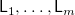 sans serif upper L 1 comma ellipsis comma sans serif upper L Subscript m Baseline