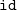 monospace i monospace d