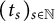left parenthesis t Subscript s Baseline right parenthesis Subscript s element of double struck upper N