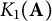 upper K 1 left parenthesis bold upper A right parenthesis