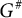 upper G Superscript number sign