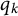 q Subscript k