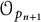 script upper O Subscript p Sub Subscript n plus 1