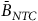 upper B overbar Subscript upper N upper T upper C
