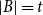 StartAbsoluteValue upper B EndAbsoluteValue equals t