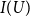 upper I left parenthesis upper U right parenthesis