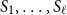 upper S 1 comma ellipsis comma upper S Subscript script l Baseline