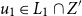 u 1 element of upper L 1 intersection upper Z prime