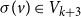 sigma left parenthesis v right parenthesis element of upper V Subscript k plus 3