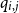 q Subscript i comma j