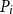 upper P Subscript i
