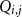 upper Q Subscript i comma j