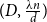 left parenthesis upper D comma StartFraction lamda n Over d EndFraction right parenthesis