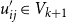 u prime Subscript i j Baseline element of upper V Subscript k plus 1