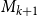 upper M Subscript k plus 1