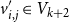 v prime Subscript i comma j Baseline element of upper V Subscript k plus 2